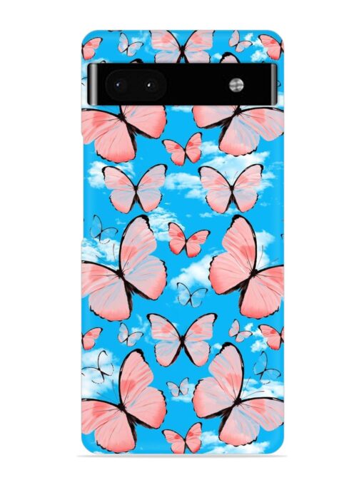 Seamless Pattern Tropical Snap Case for Google Pixel 6A Zapvi