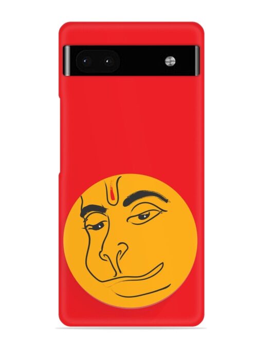 Lord Hanuman Vector Snap Case for Google Pixel 6A Zapvi