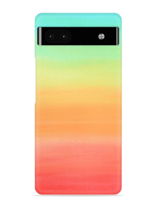 Background Sky Watercolor Snap Case for Google Pixel 6A Zapvi