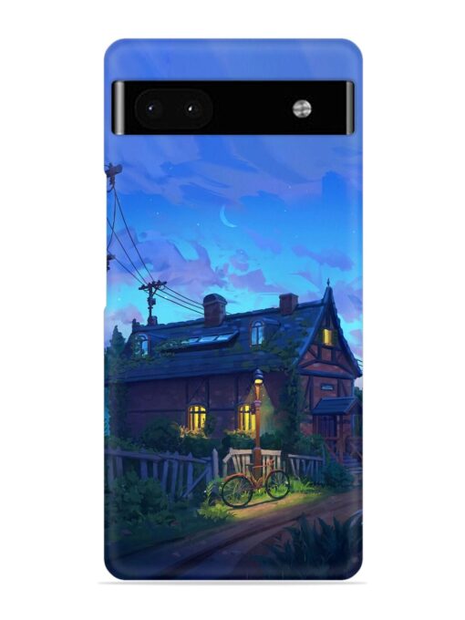 Beautiful Village House Snap Case for Google Pixel 6A Zapvi