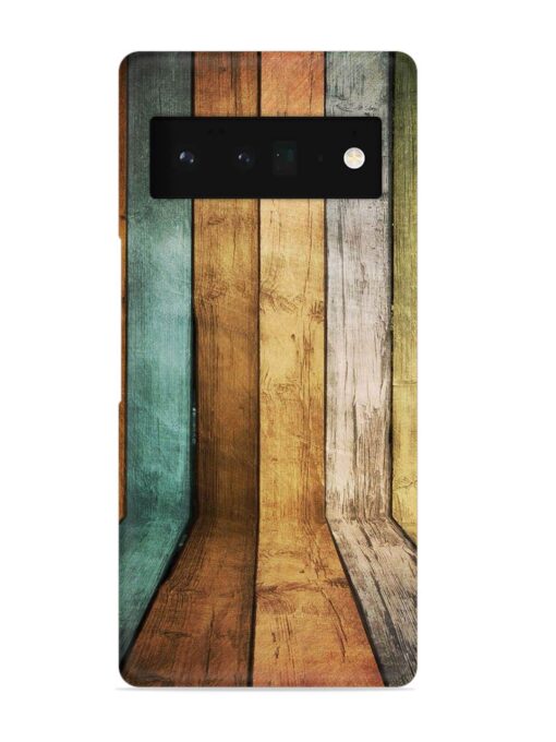 Wooden Realistic Art Snap Case for Google Pixel 6 Pro Zapvi