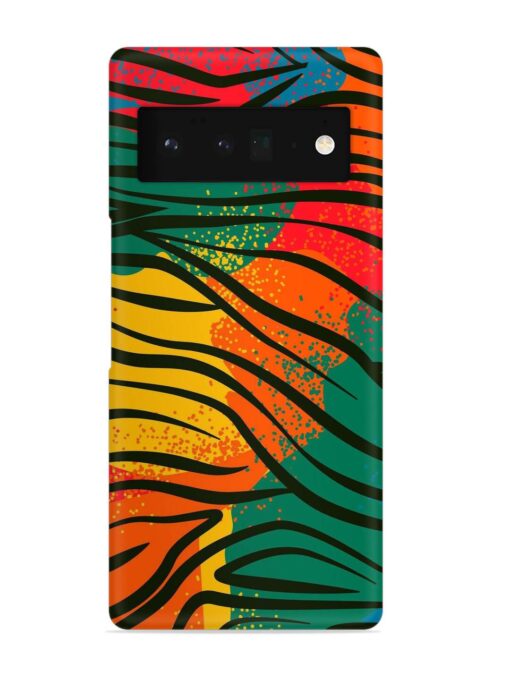 Bright Colorful Snap Case for Google Pixel 6 Pro Zapvi