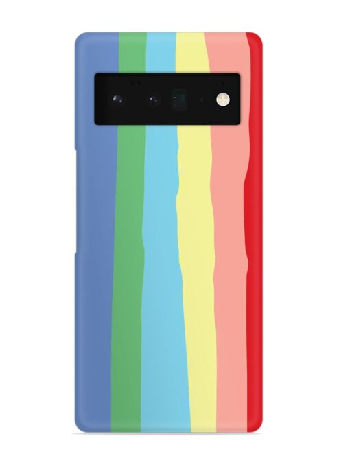 Rainbow Premium Shade Snap Case for Google Pixel 6 Pro Zapvi