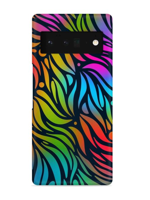 Abstract Leaf Design Snap Case for Google Pixel 6 Pro Zapvi