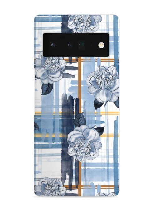 Watercolor Pattern Rose Snap Case for Google Pixel 6 Pro Zapvi