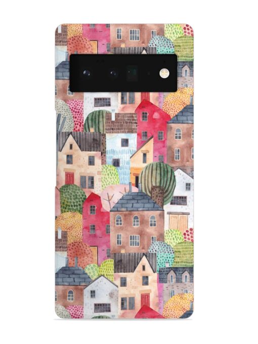 Abstract Seamless Pattern Snap Case for Google Pixel 6 Pro Zapvi