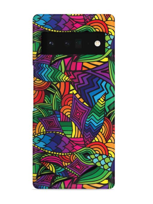 Abstract Multicolor Seamless Snap Case for Google Pixel 6 Pro Zapvi