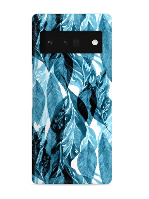 Leaves Pattern Jungle Snap Case for Google Pixel 6 Pro Zapvi