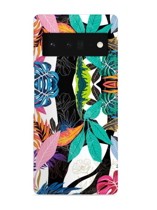 Floral Pattern Bright Snap Case for Google Pixel 6 Pro Zapvi