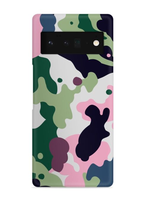 Seamless Funky Camouflage Snap Case for Google Pixel 6 Pro Zapvi