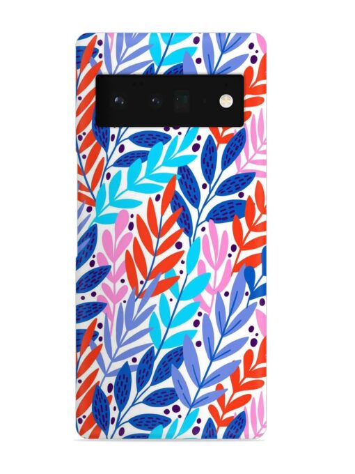 Bright Floral Tropical Snap Case for Google Pixel 6 Pro Zapvi