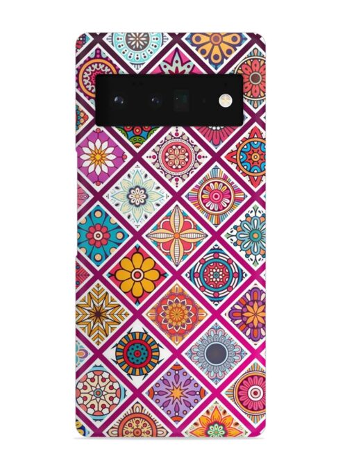 Seamless Tile Pattern Snap Case for Google Pixel 6 Pro Zapvi