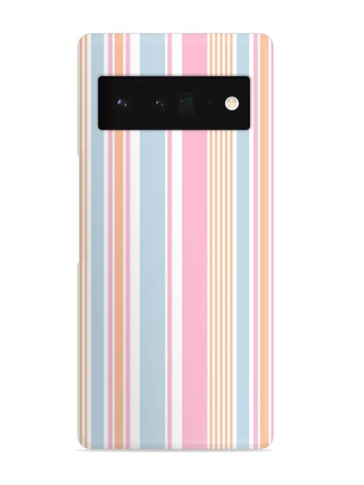 Stripe Seamless Pattern Snap Case for Google Pixel 6 Pro Zapvi