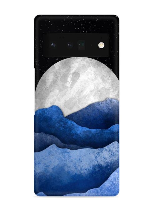 Full Moon Mountain Vector Snap Case for Google Pixel 6 Pro Zapvi