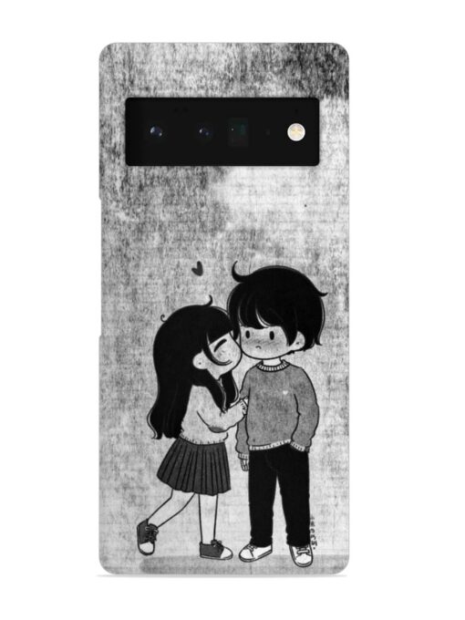 Couple Love Highlights Snap Case for Google Pixel 6 Pro Zapvi