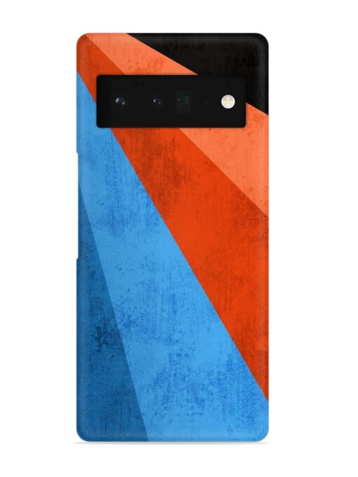 Modern Matte Abstract Snap Case for Google Pixel 6 Pro Zapvi