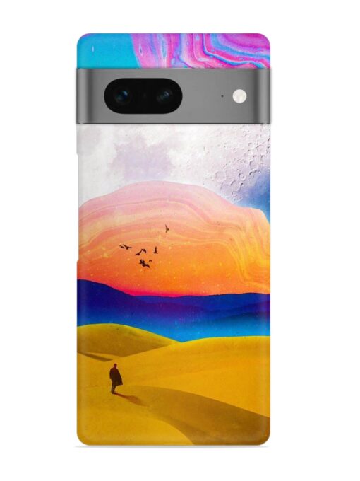 Sandy Desert Snap Case for Google Pixel 7 Zapvi