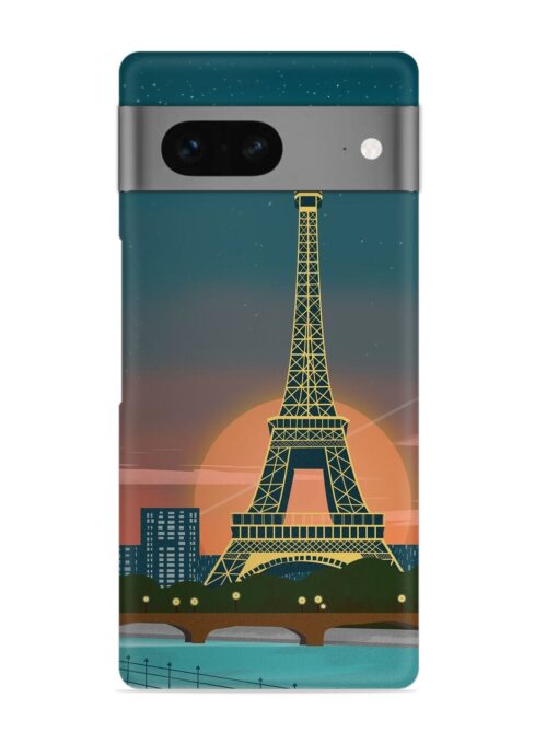 Scenery Architecture France Paris Snap Case for Google Pixel 7 Zapvi