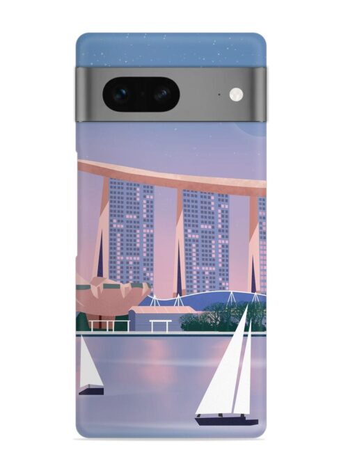 Singapore Scenery Architecture Snap Case for Google Pixel 7 Zapvi