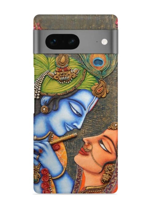 Lord Radha Krishna Flute Art Snap Case for Google Pixel 7 Zapvi