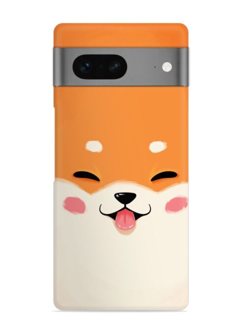 Happy Cat Art Snap Case for Google Pixel 7 Zapvi