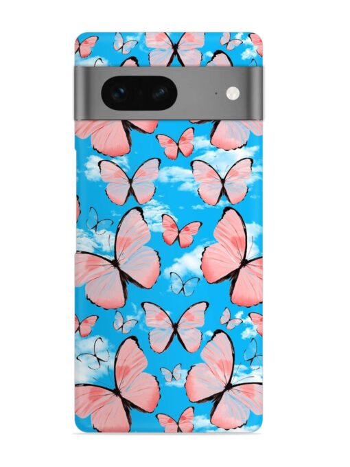 Seamless Pattern Tropical Snap Case for Google Pixel 7 Zapvi