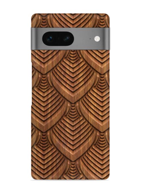 Carved Pattern On Snap Case for Google Pixel 7 Zapvi