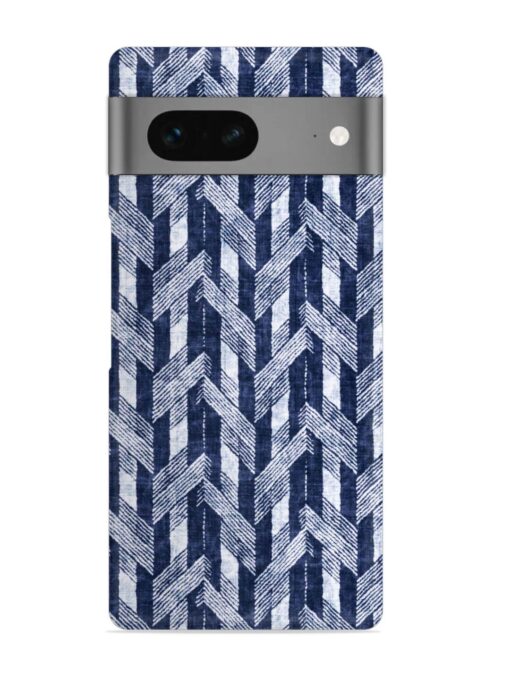 Abstract Herringbone Motif Snap Case for Google Pixel 7 Zapvi