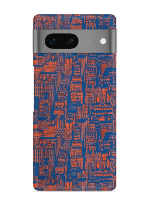 Hand Drawn Seamless Snap Case for Google Pixel 7 Zapvi