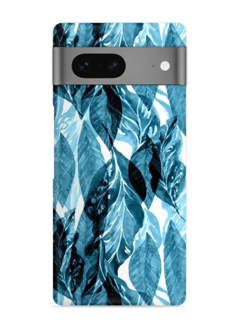 Leaves Pattern Jungle Snap Case for Google Pixel 7 Zapvi