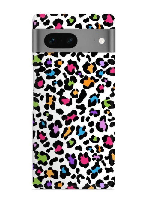 Seamless Leopard Pattern Snap Case for Google Pixel 7 Zapvi