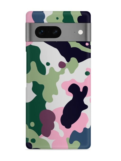 Seamless Funky Camouflage Snap Case for Google Pixel 7 Zapvi