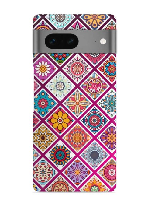 Seamless Tile Pattern Snap Case for Google Pixel 7 Zapvi