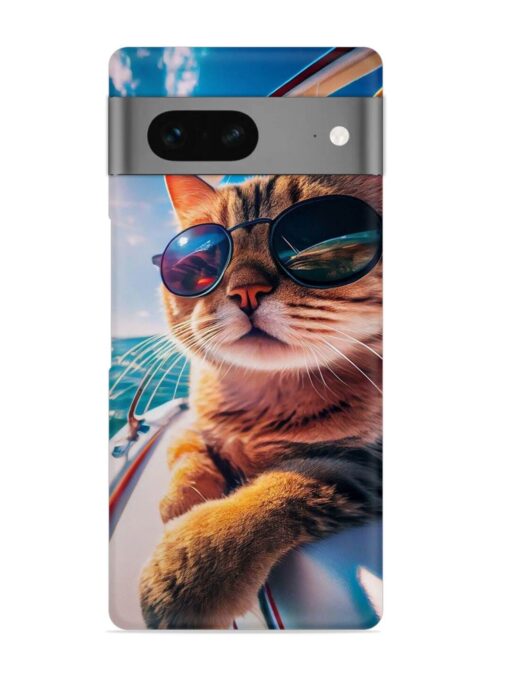 Cat In Style Snap Case for Google Pixel 7 Zapvi