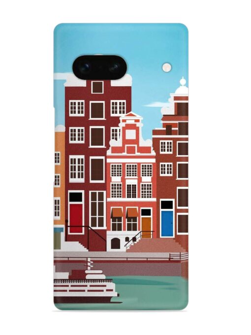 Scenery Architecture Amsterdam Landscape Snap Case for Google Pixel 7A Zapvi