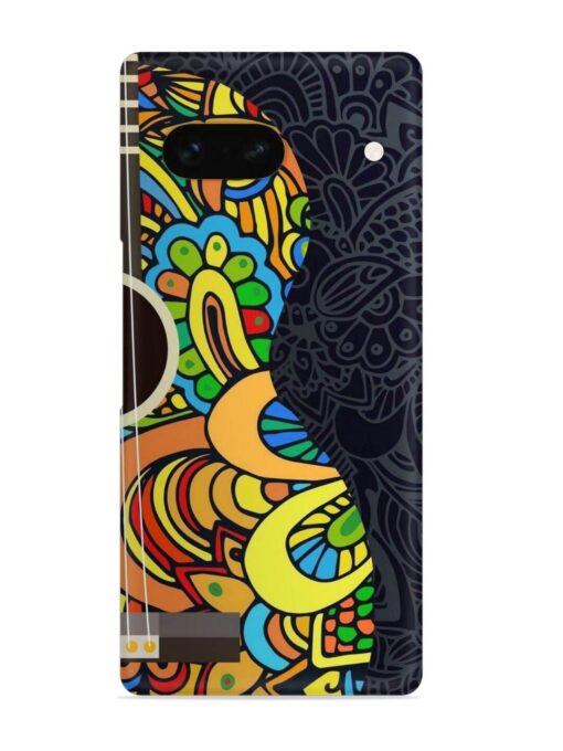 Guitar Vector Art Snap Case for Google Pixel 7A Zapvi