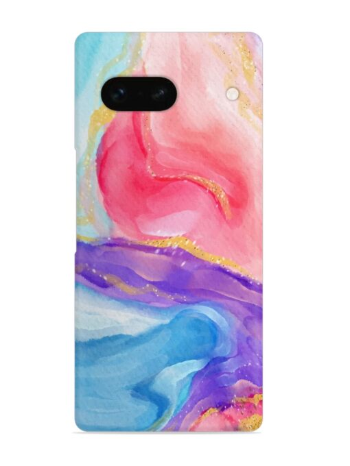 Watercolor Gradient Snap Case for Google Pixel 7A Zapvi