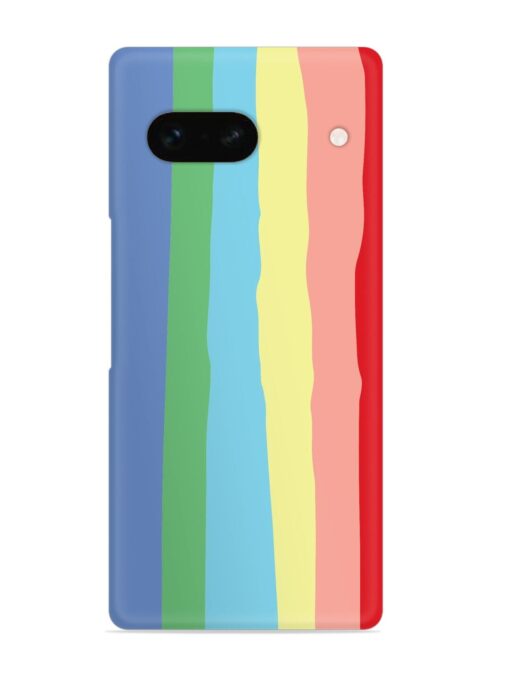 Rainbow Premium Shade Snap Case for Google Pixel 7A Zapvi