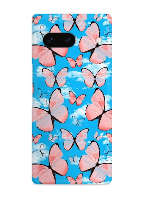 Seamless Pattern Tropical Snap Case for Google Pixel 7A Zapvi