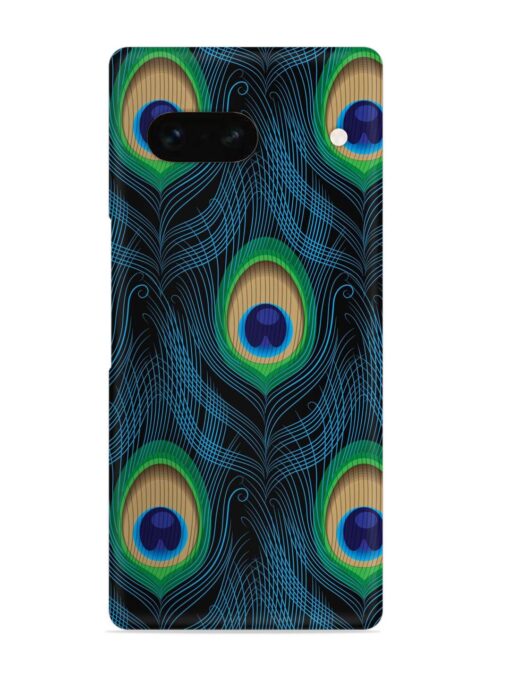 Seamless Pattern Peacock Snap Case for Google Pixel 7A Zapvi