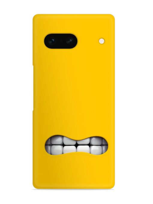 Mouth Character On Snap Case for Google Pixel 7A Zapvi