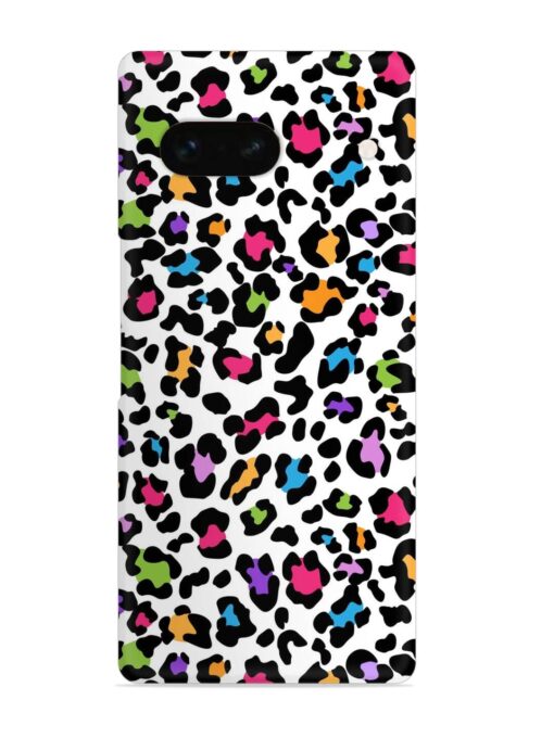 Seamless Leopard Pattern Snap Case for Google Pixel 7A Zapvi