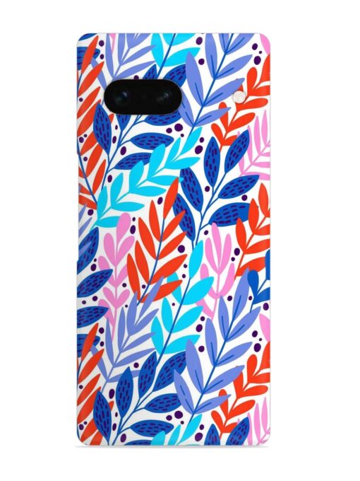 Bright Floral Tropical Snap Case for Google Pixel 7A Zapvi