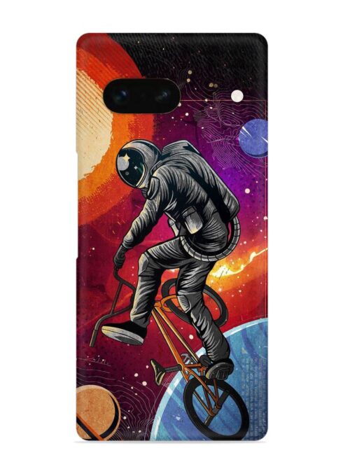 Super Eclipse Bmx Bike Snap Case for Google Pixel 7A Zapvi