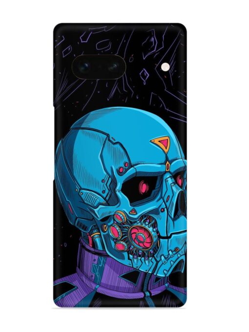 Skull Robo Vector Snap Case for Google Pixel 7A Zapvi