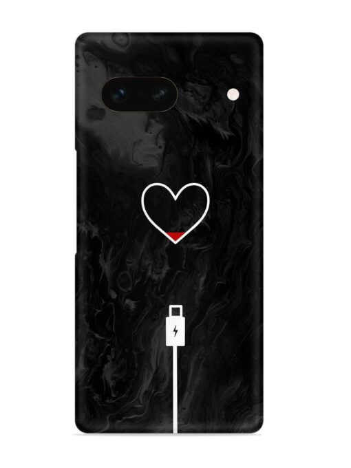 Heart Charging Vector Snap Case for Google Pixel 7A Zapvi