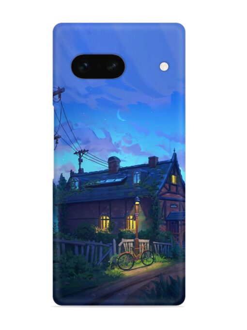 Beautiful Village House Snap Case for Google Pixel 7A Zapvi