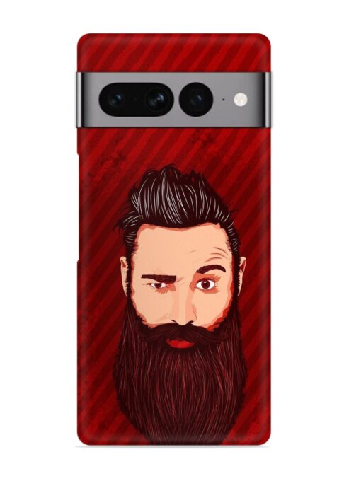 Beardo Man Snap Case for Google Pixel 7 Pro Zapvi