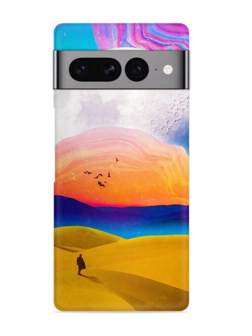 Sandy Desert Snap Case for Google Pixel 7 Pro Zapvi