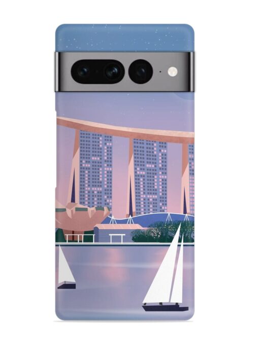 Singapore Scenery Architecture Snap Case for Google Pixel 7 Pro Zapvi